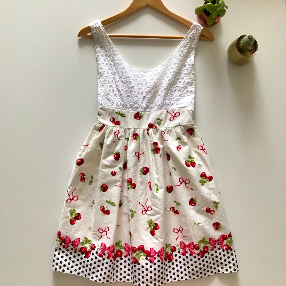Cute strawberry dress